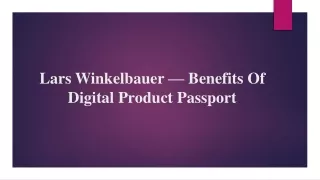 lars winkelbauer benefits of digital product passport