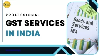 GST Services In India
