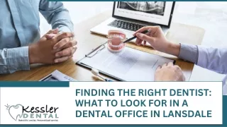 Smile Savvy: Finding the Perfect Dentist in Lansdale