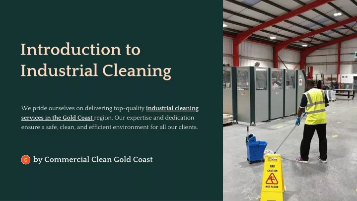 introduction to industrial cleaning