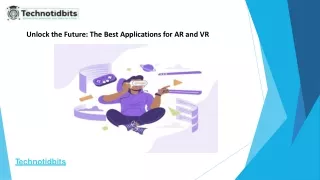 The Best Applications for AR and VR