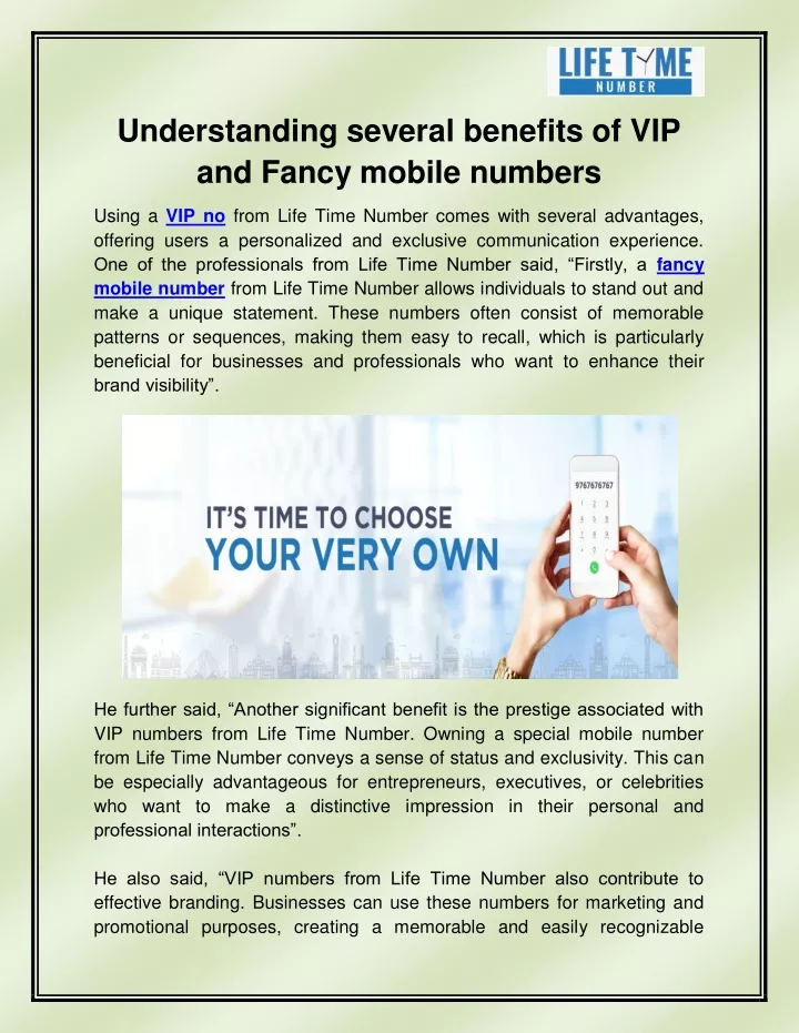 understanding several benefits of vip and fancy