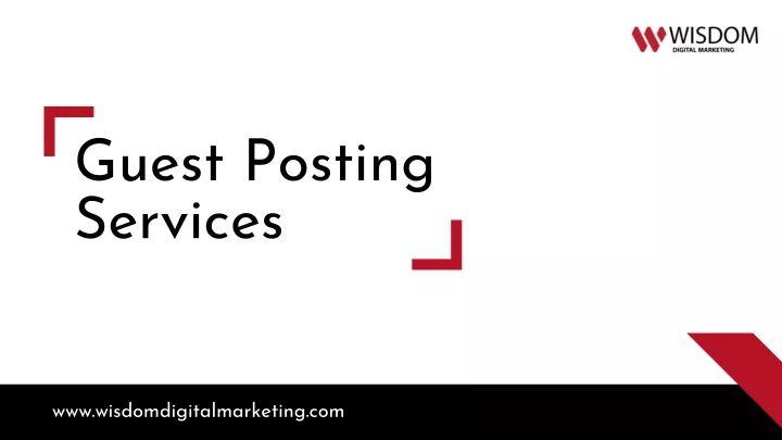 guest posting services