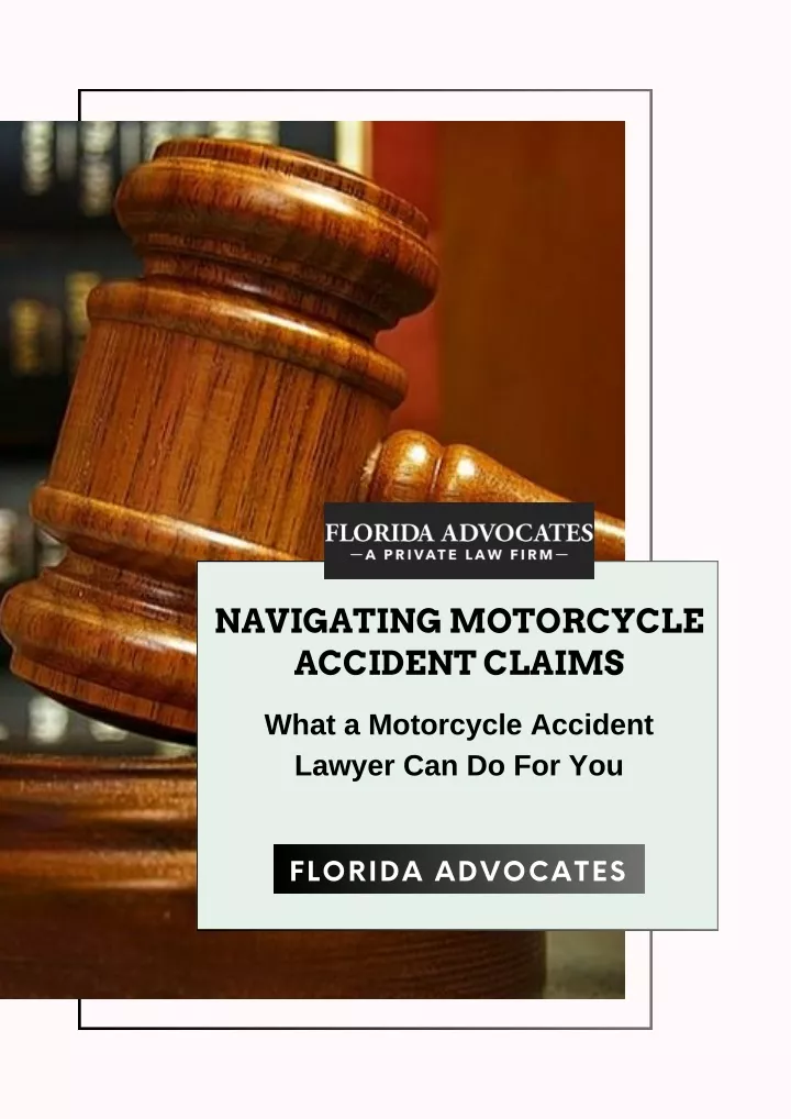 navigating motorcycle accident claims