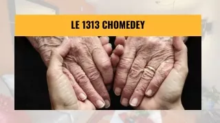 Le 1313 Chomedey - Importance des résidences pour personnes âgées