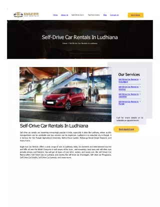 Self Drive Cars In Ludhiana