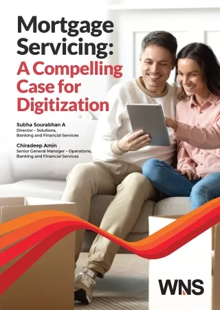 mortgage servicing