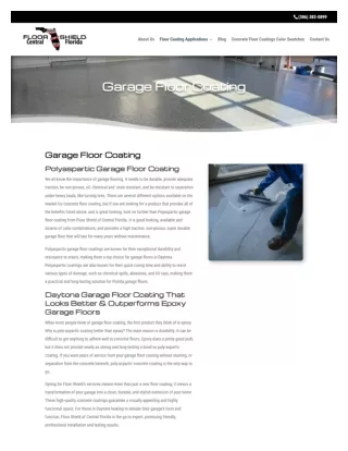 Revitalize Your Space: Transformative Garage Floor Coating Solutions