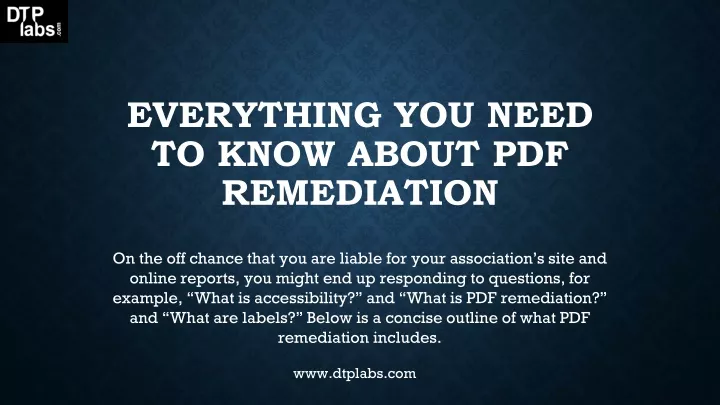 everything you need to know about pdf remediation