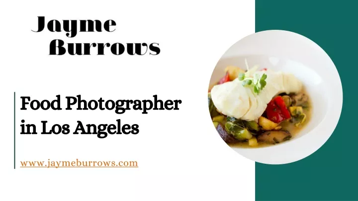 food photographer in los angeles