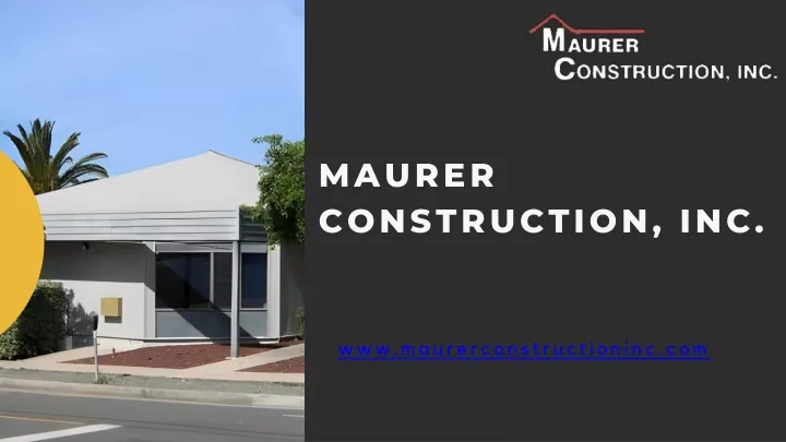 maurer construction inc