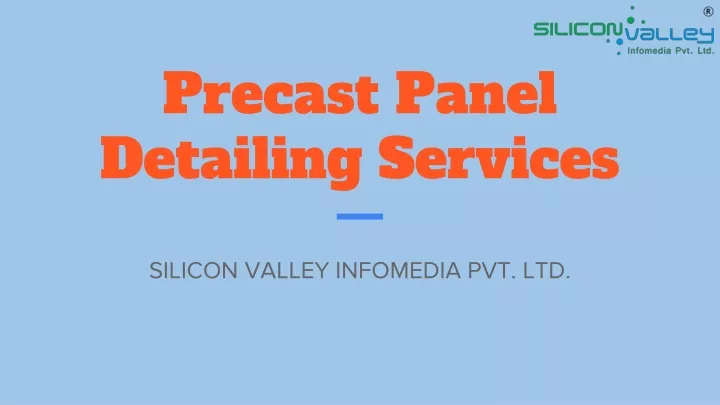 precast panel detailing services