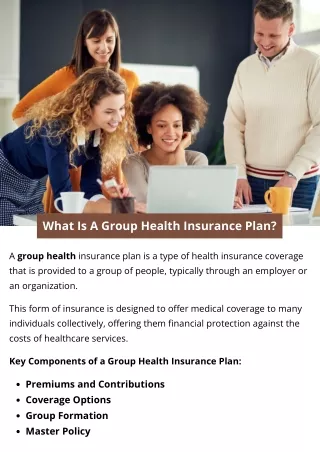 What Is A Group Health Insurance Plan?