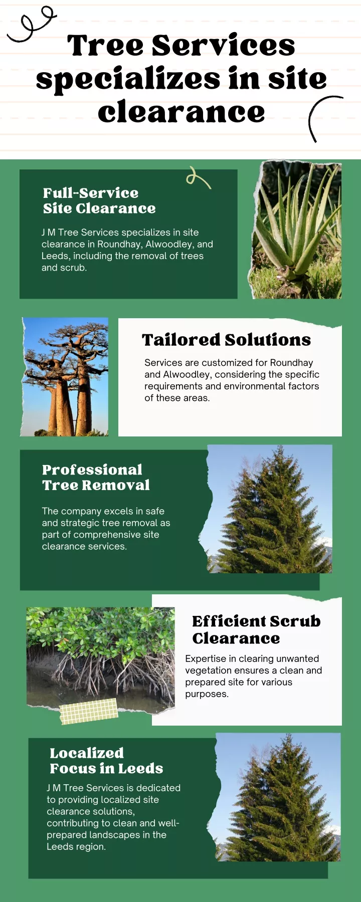 tree services specializes in site clearance
