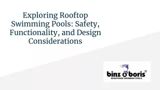 Exploring Rooftop Swimming Pools_ Safety, Functionality, and Design Considerations