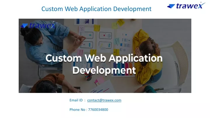 custom web application development