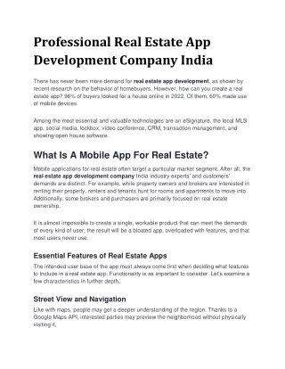 Professional Real Estate App Development Company India (1)