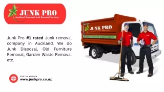 Junk Removal Company in Auckland | Junk Pro