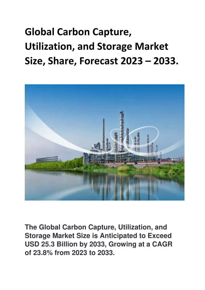 global carbon capture utilization and storage