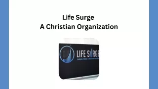 Life Surge - A Christian Organization