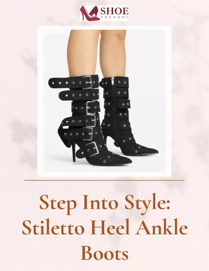 step into style stiletto heel ankle boots
