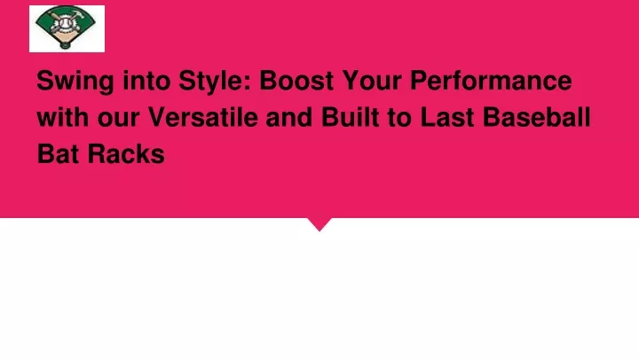 swing into style boost your performance with our versatile and built to last baseball bat racks