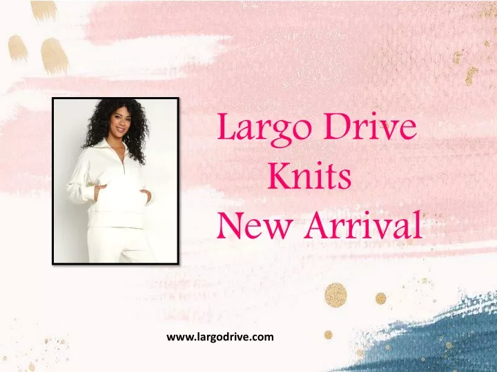 largo drive knits new arrival