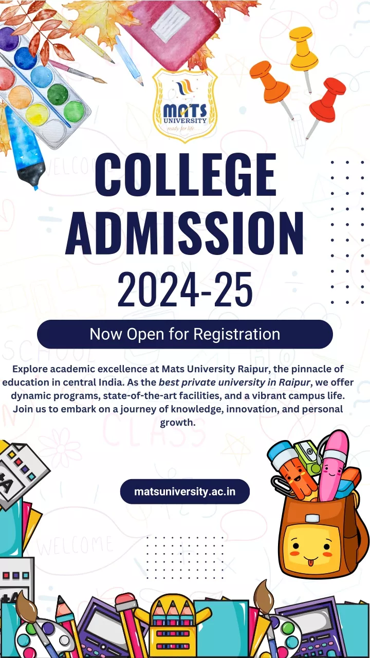 college admission 2024 25 now open