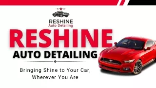 Best Auto Detailing Services Pickering