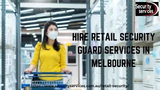 RETAIL SECURITY IN MELBOURNE