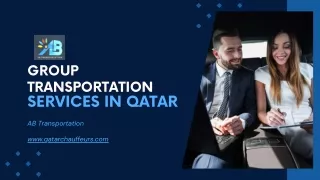 Group Transportation Services in Qatar