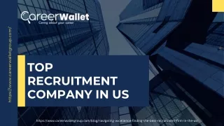 Top Recruitment Companies in US - Career Wallet Group.