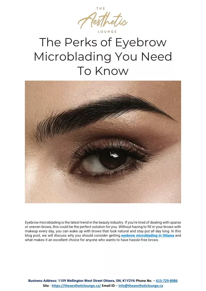 the perks of eyebrow microblading you need to know