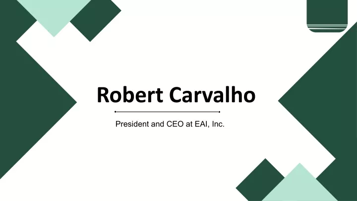 robert carvalho