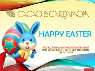 Dark Chocolate Rabbits- Cacao and Cardamom