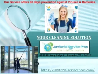 Premier Commercial Office Cleaning Services in Roanoke