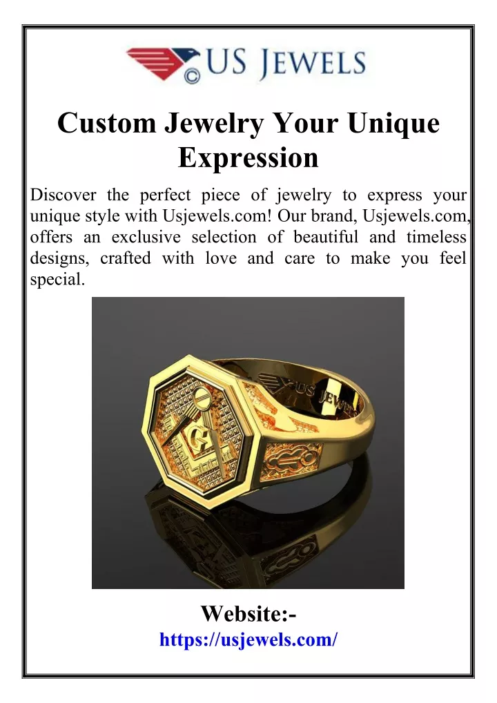 custom jewelry your unique expression