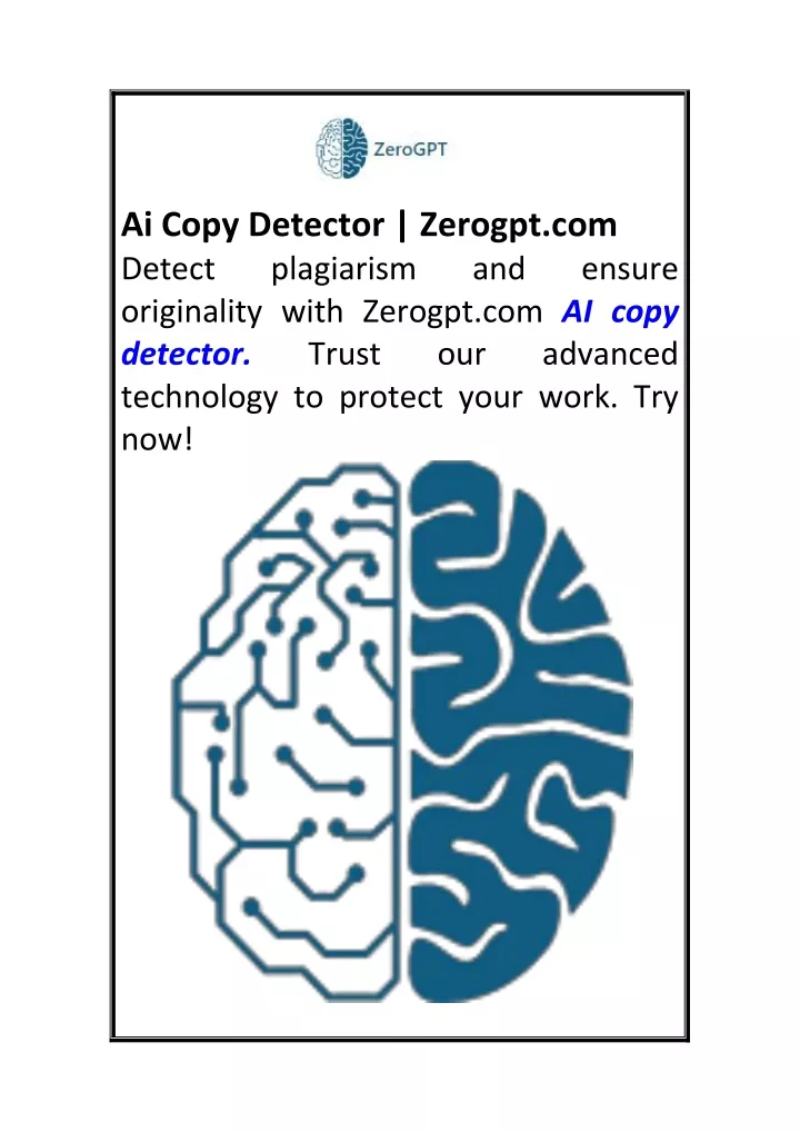 ai copy detector zerogpt com detect plagiarism