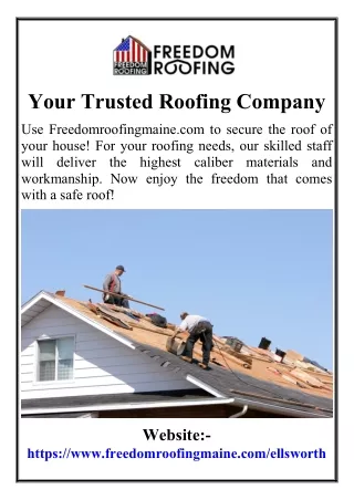 Your Trusted Roofing Company