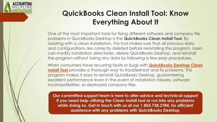 quickbooks clean install tool know everything about it