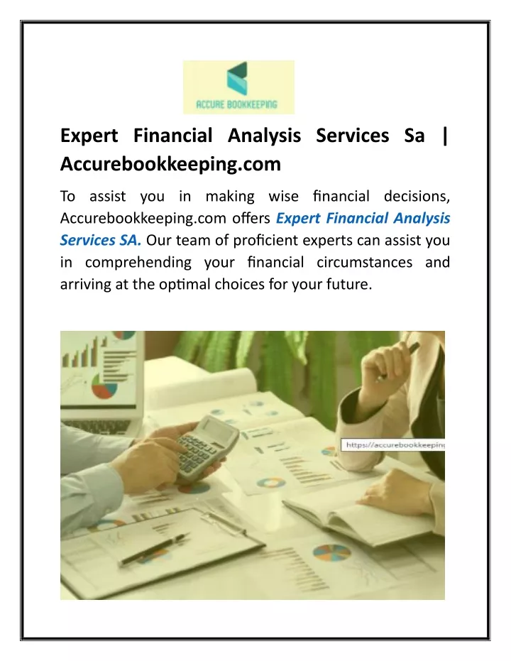 expert financial analysis services