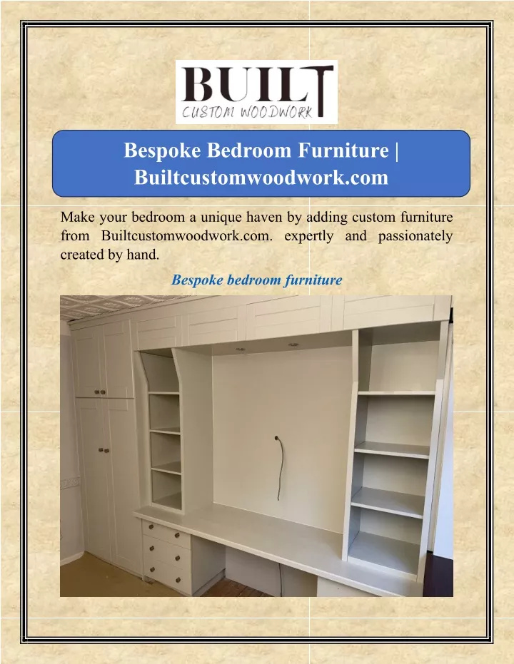 bespoke bedroom furniture builtcustomwoodwork com