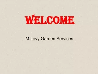 welcome