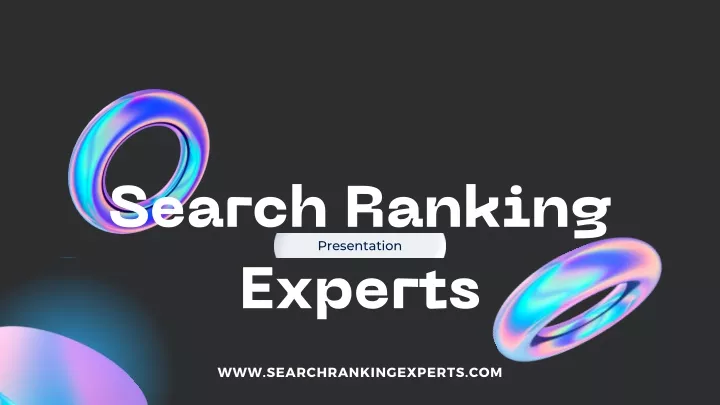 search ranking experts