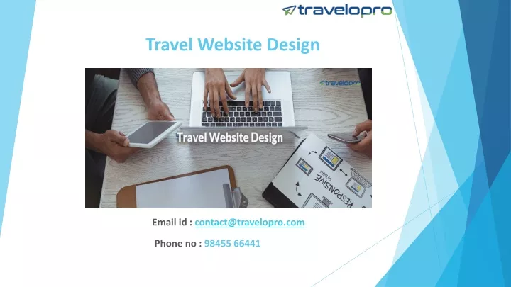 travel website design