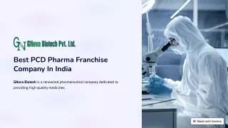 Best PCD Pharma Franchise Company In India