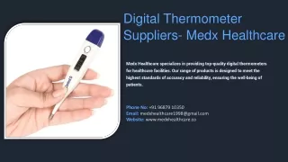 Digital Thermometer Suppliers, Best Digital Thermometer Suppliers