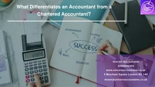 What Differentiates an Accountant from a Chartered Accountant?
