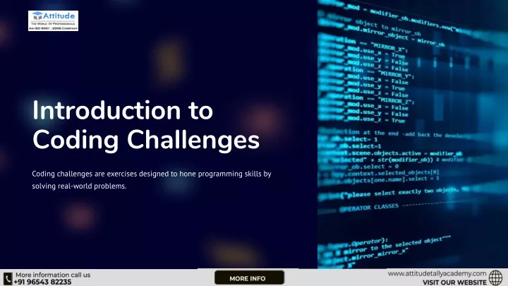 introduction to coding challenges