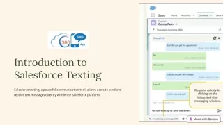 Salesforce Texting | 360 SMS App